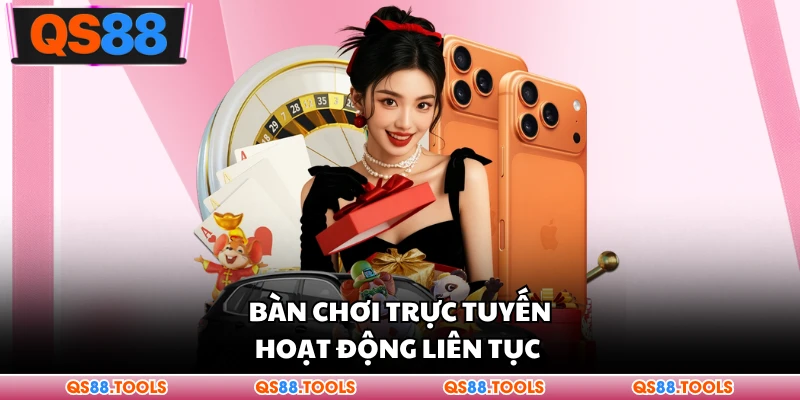 Liên tục hoạt động trực tuyến
